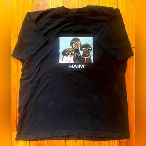 Haim tour merch t shirt